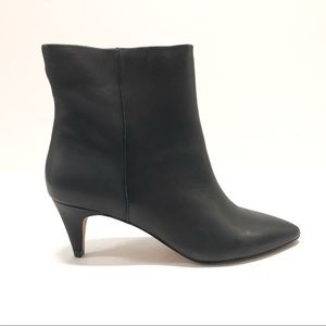 DOLCE VITA DEE ONYX LEATHER BOOTIE